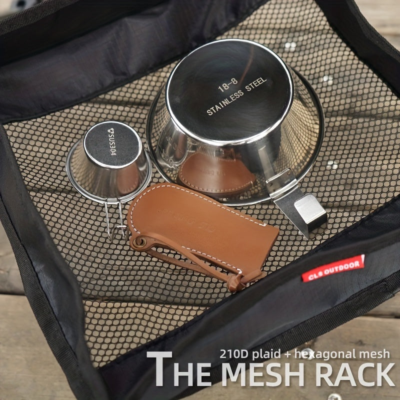 Outdoor Camping Storage Net Mesh Basket