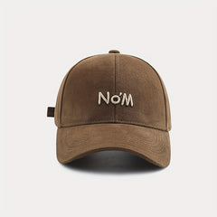Embroidery Baseball Cap Light Coffee Casual Sun Hat Unisex Dad Hats