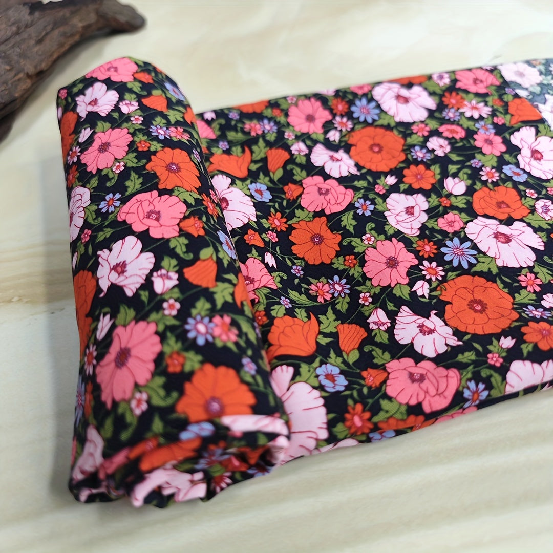 1pc DIY Cotton Fabric for Clothes Pants Dress Quilt Cover 3yd