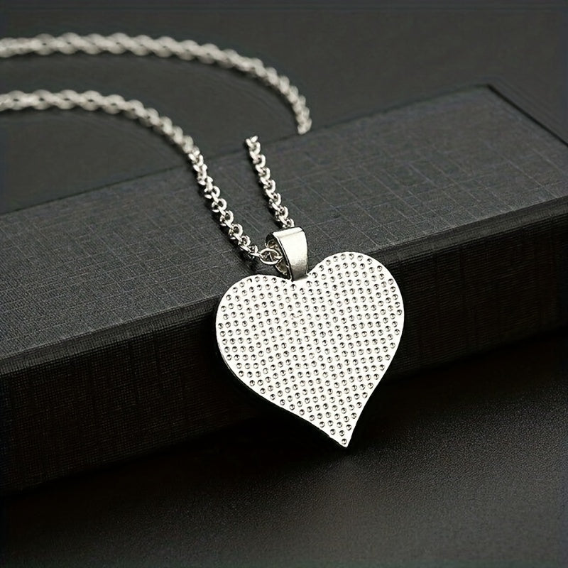 Heart Shaped Pendant Necklace for Daughter