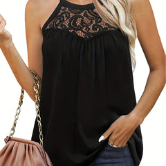 Summer Sleeveless Lace Top