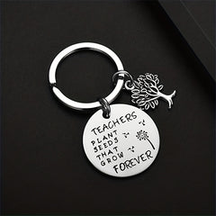 Teacher's Gift Keychain Novelty Pendant Necklace