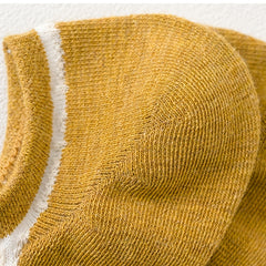5 Pairs Women's Low Cut Cotton Ankle Socks