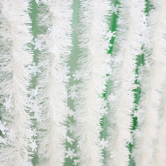 2m Snowflake Fur Stripe Christmas Supplies