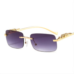 Vintage Leopard Head Metal Sunglasses Wholesale