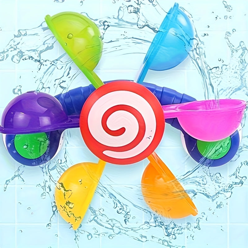 Bathtub Windmill Toy 2pcs Set for Water Play Fun