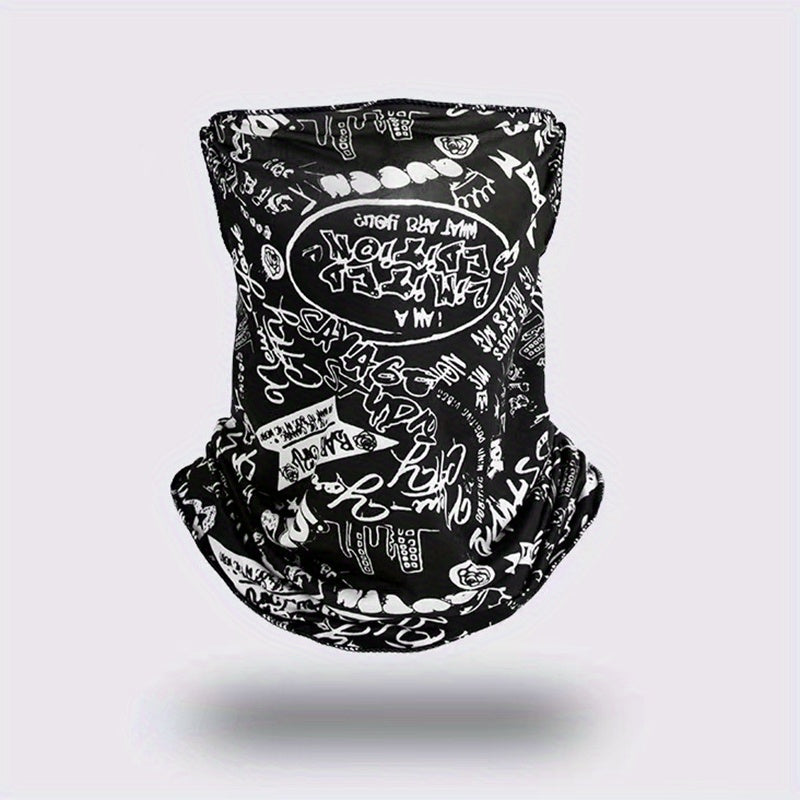 Unisex Headscarves Ear-Hanging Elastic Face Mask