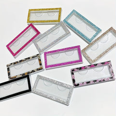 Stylish Rhinestone Eyelash Box for Organizing & Displaying Lashes