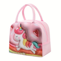 Cartoon Lunch Bag Insulated Portable Bag For Outing