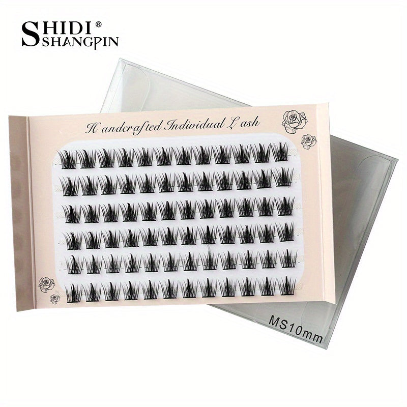 DIY Eyelash Extensions 9-12mm Cluster Lashes for Fuller Eyes