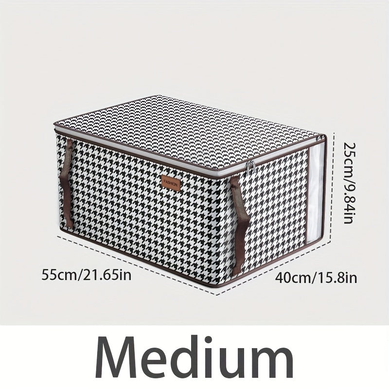 Portable Clothes Storage Bag Quilt Box for Wardrobe Sorting