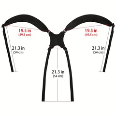 Golf Bag Strap Replacement Double Shoulder Adjustable Padded Strap