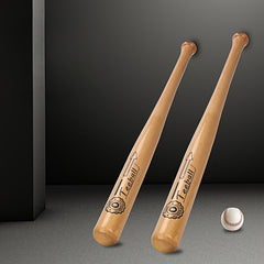 Hardwood Baseball Bat 4 Sizes for Practice and Games