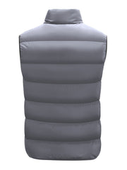 Men's Warm Winter Zip Up Vest with Pockets