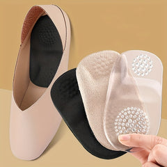 Silicone Half Sole Pads for Pain Relief in Women's and Men's Shoes