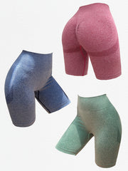 High Waist Yoga Running Tight Shorts Women's Activewear