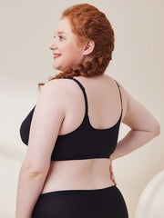 Solid Full Coverage Front Closure Bra