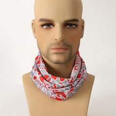 Men's Outdoor Neck Gaiter with Embroidery