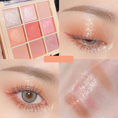 Mashed Potato 9 Eyeshadow Palette Earth Tone Shimmer & Matte