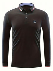 Angry Panda Men's Printed Lightweight Polo Shirt