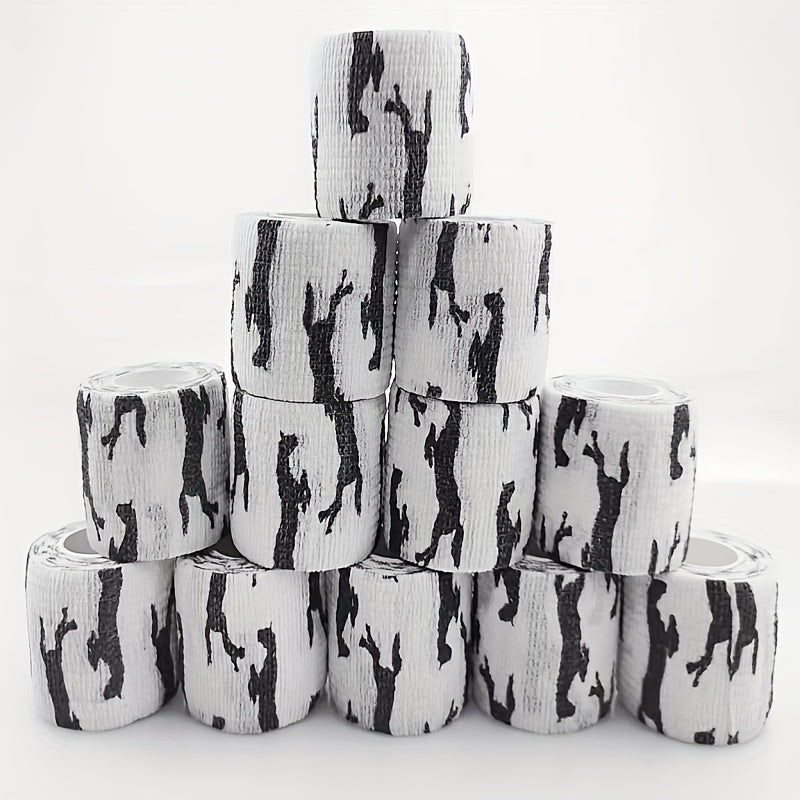12pcs Multifunctional Non Woven Elastic Bandage Tape for Sports