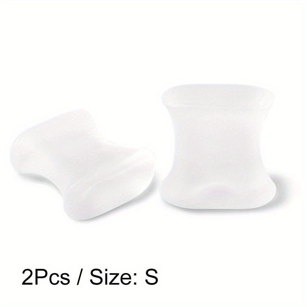 Soft Gel Toe Separators for Overlapping Toes Bunions Big Toe Alignment