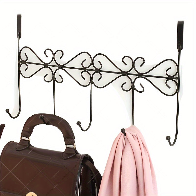 Iron Door Back Hook Thickened Nail Clothes Rack No Trace Coat Hanger Hook