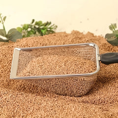 Stainless Steel Pet Litter Scooper for Cat and Dog Supplies