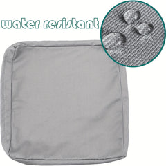Waterproof Patio Cushion Cover Set for Sectional Chair Sofa