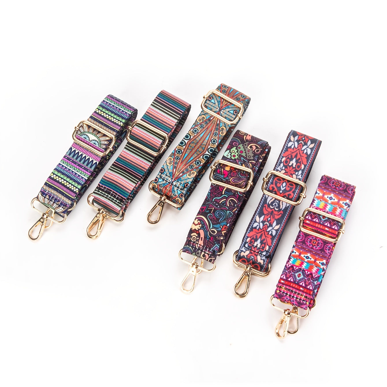 Colorful Boho Style Shoulder Strap for Crossbody Bag