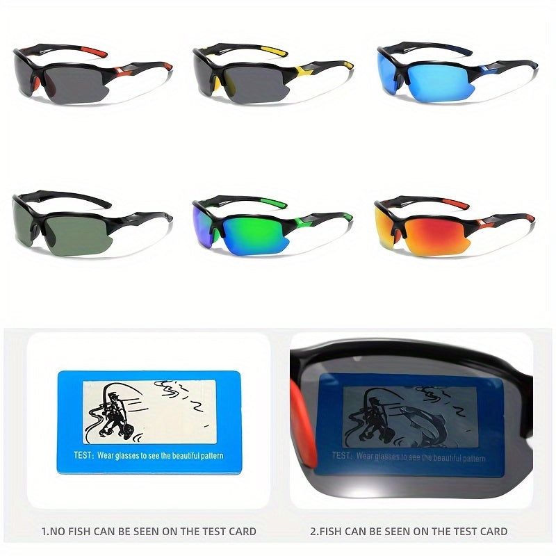 Men's Polarized Cycling Sunglasses with Anti-lost Rope