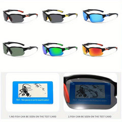 Men's Polarized Cycling Sunglasses with Anti-lost Rope