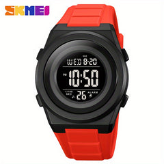 Sports Electronic Watch Waterproof Round Wrist Watch Men's Accessories
