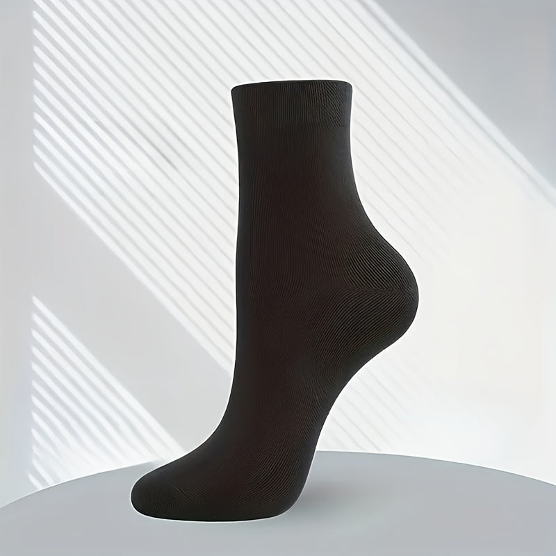 Classic Business Crew Socks for Men and Women - Pack of 10