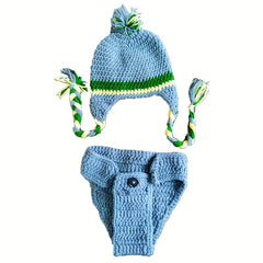 2pcs Cars Wool Set for Newborn Photography Props