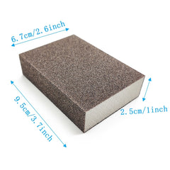 6pcs Coarse Fine Sanding Blocks 60-220 Grits Sand Foam Sandpaper