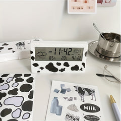 26pcs Cow Spot Pattern PVC Waterproof Stickers for Journal and Computer