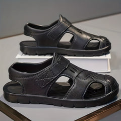 Men's Platform Ankle Sandals Soft Sole Anti-Skid Beach Shoes