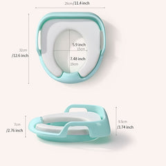 Children's Toilet Seat Baby Soft Toilet Seat Portable Baby Toilet