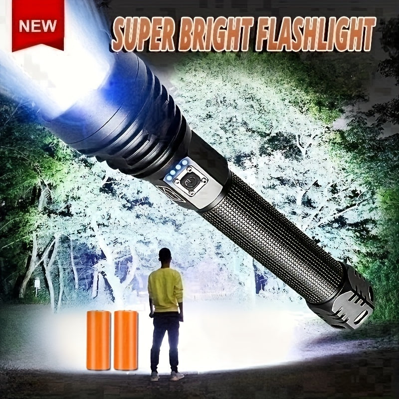 Waterproof LED Flashlight 3 Lighting Modes