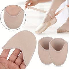 2pcs Toe Pouches Pad Ballet Dance Shoe Socks Toe Cover Protector