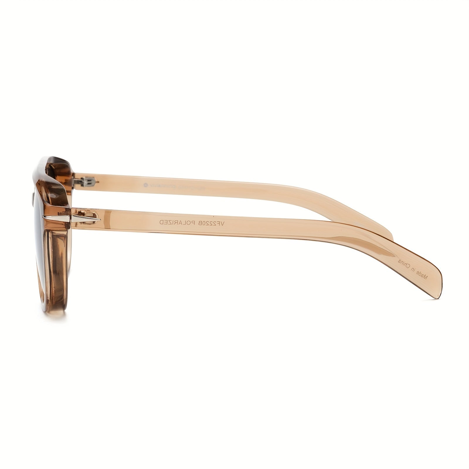 OUWEN Classic Polarized Square Aviator Sunglasses