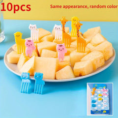 Animal Fruit Forks Kids' Creative Set Holiday Party Tableware