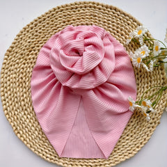 Baby Spring Summer Thin Headband Big Flower Baby Hat for Newborns