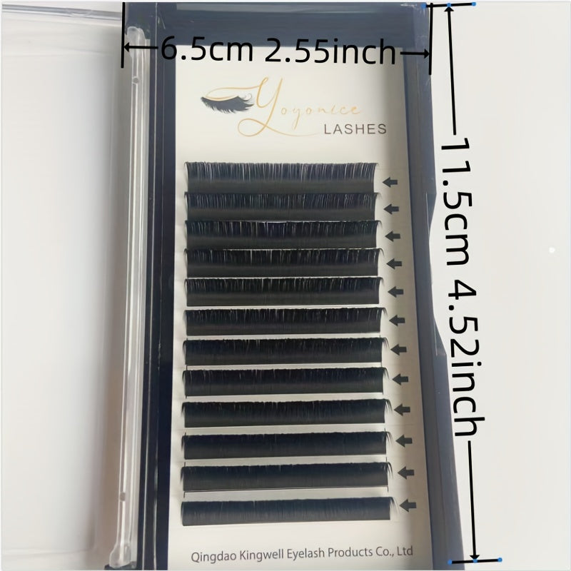 0.05mm Soft Cluster Lashes Individual Eyelash Extensions DIY False Eyelashes