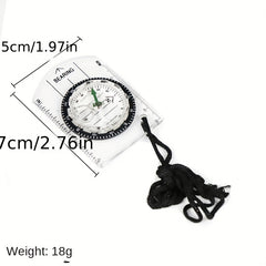 Outdoor Portable Compass with Map Scale