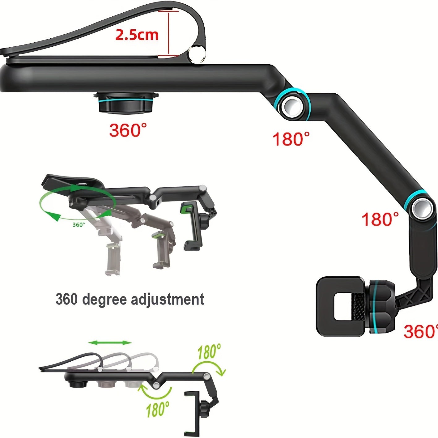 Car Mobile Phone Navigation Support Frame