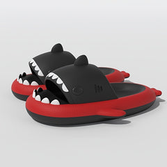 QYA Unisex Shark Slippers Block Cloud Slides Anime Lightweight Shoes