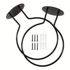 Wall Mounted Basketball Soccer Storage Rack Ball Holder