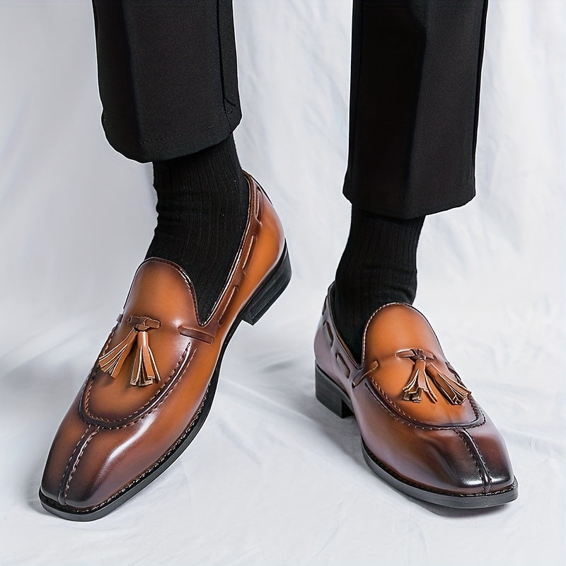 Men's Tassel Loafer Shoes Slip On Comfortable Anti skid Sneakers